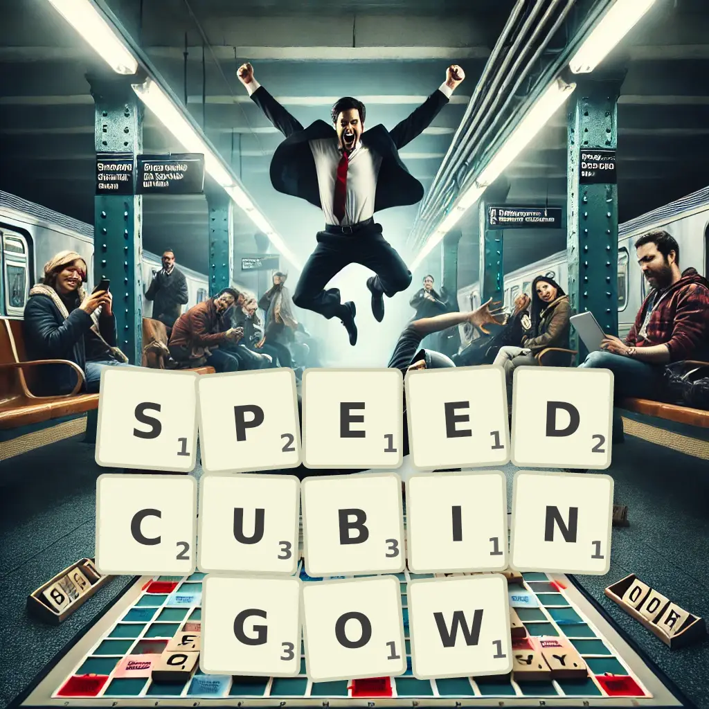 Słowa z liter SPEEDCUBINGÓW