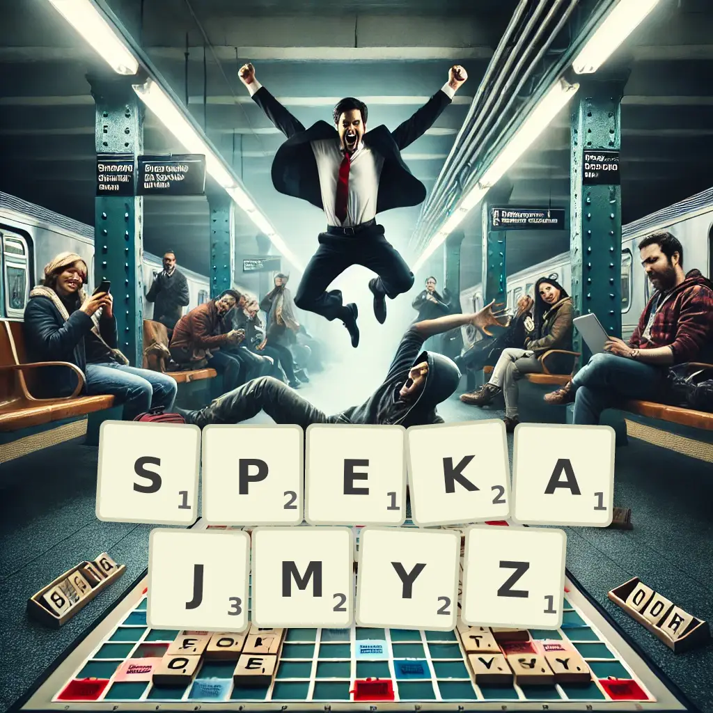 Słowa z liter SPĘKAJMYŻ