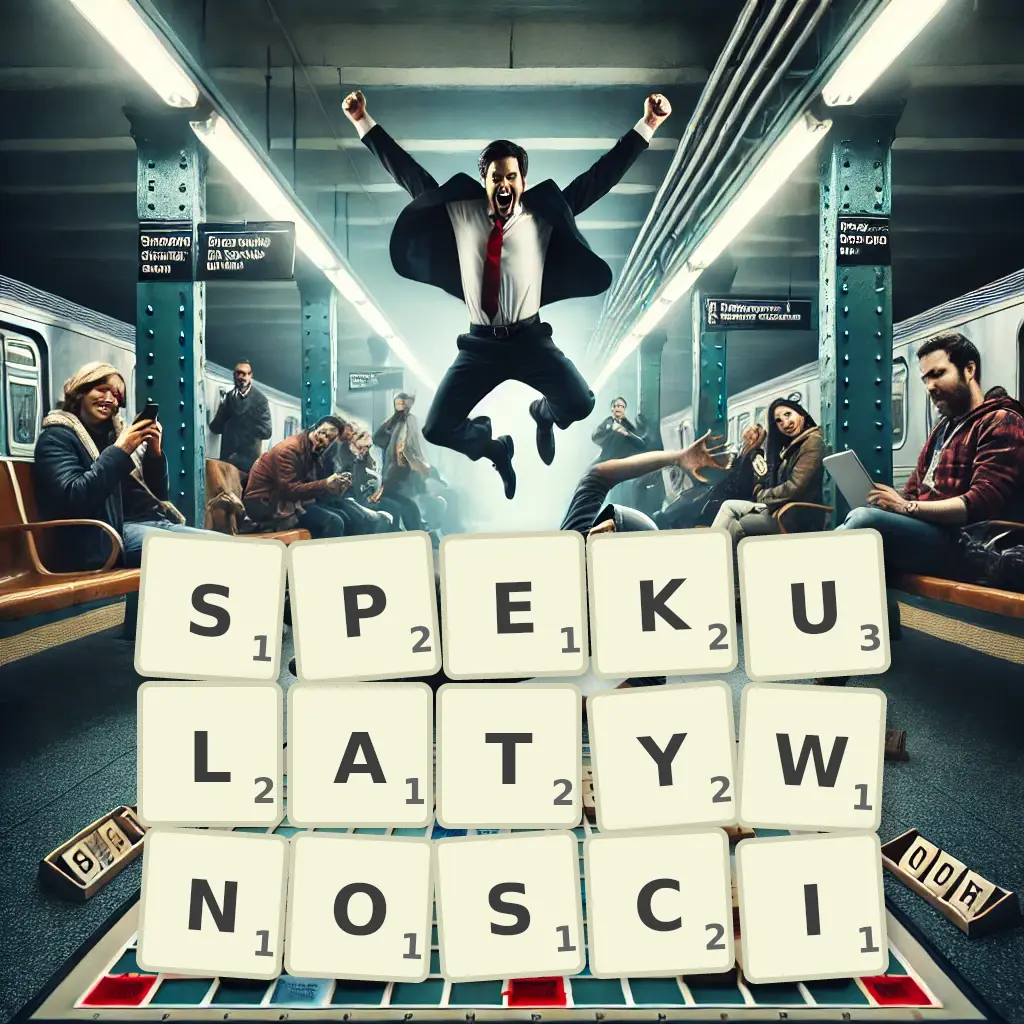 Słowa z liter SPEKULATYWNOŚCI