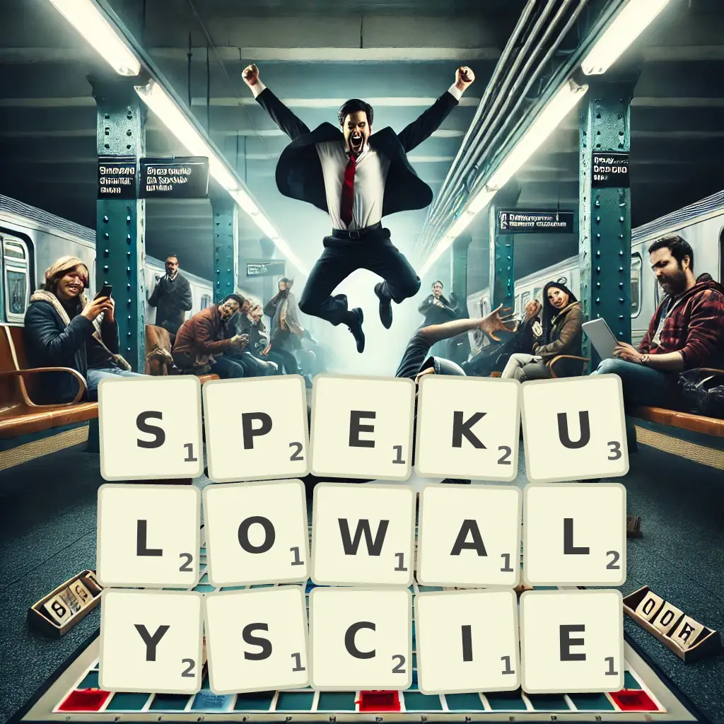 Słowa z liter SPEKULOWAŁYŚCIE