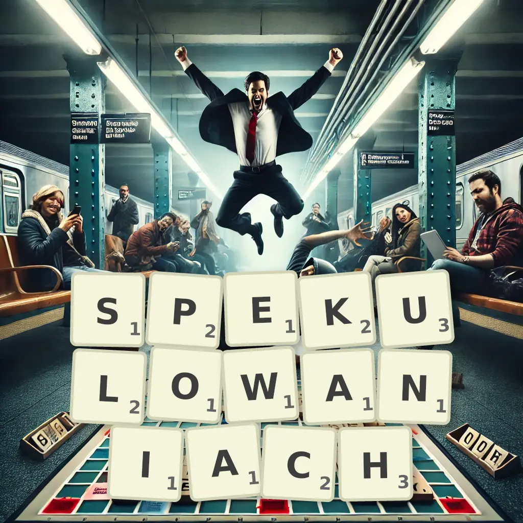 Słowa z liter SPEKULOWANIACH