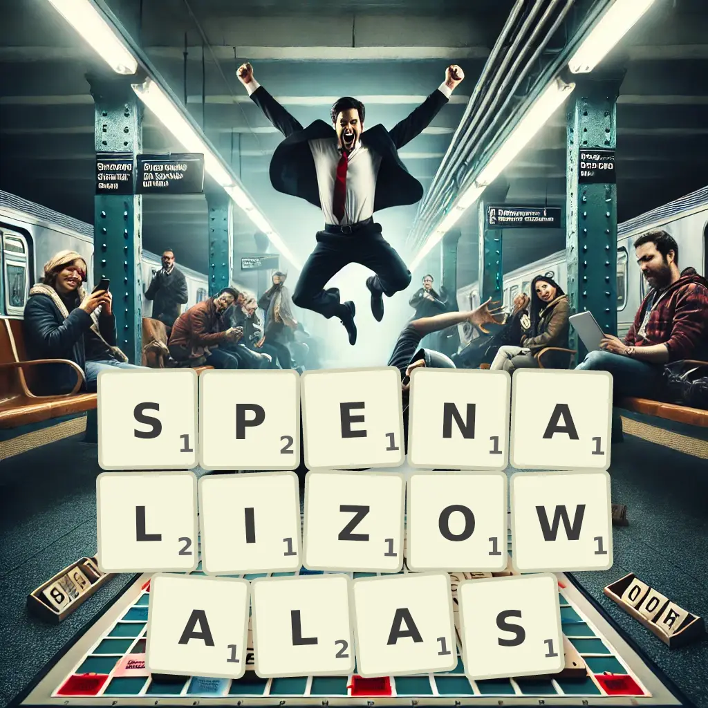 Słowa z liter SPENALIZOWAŁAŚ