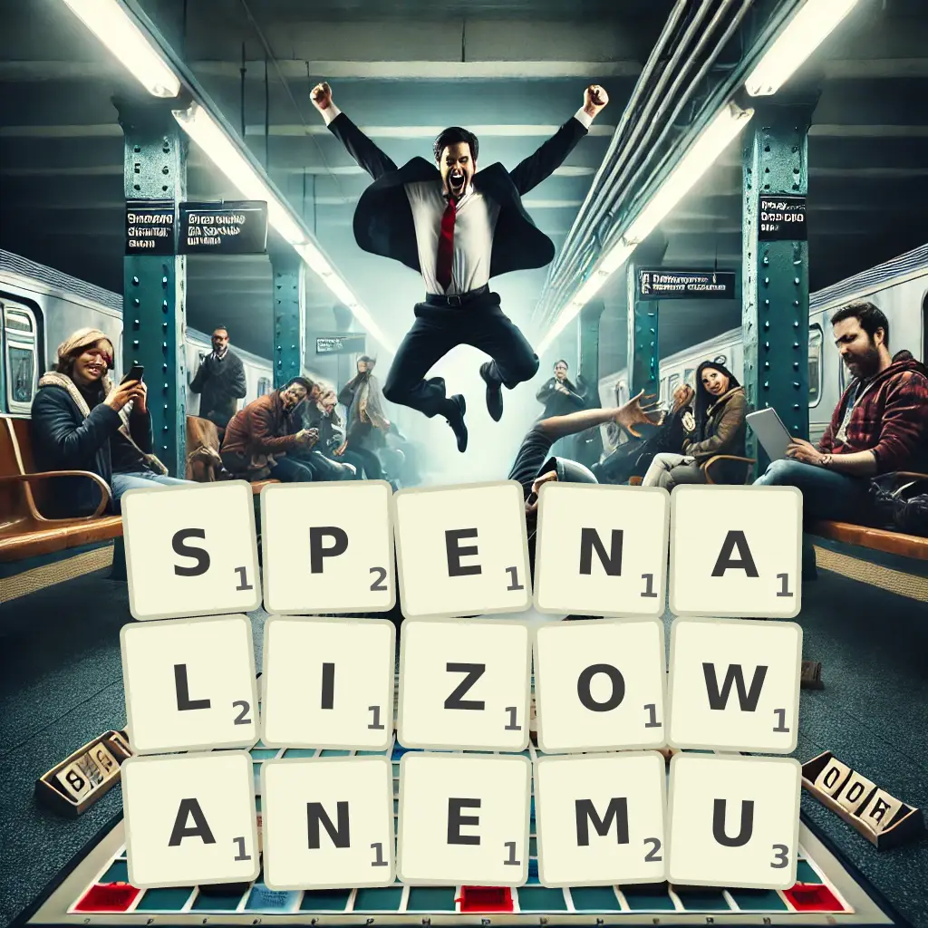 Słowa z liter SPENALIZOWANEMU