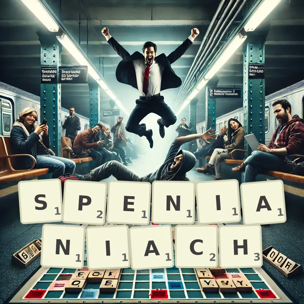 Słowa z liter SPENIANIACH