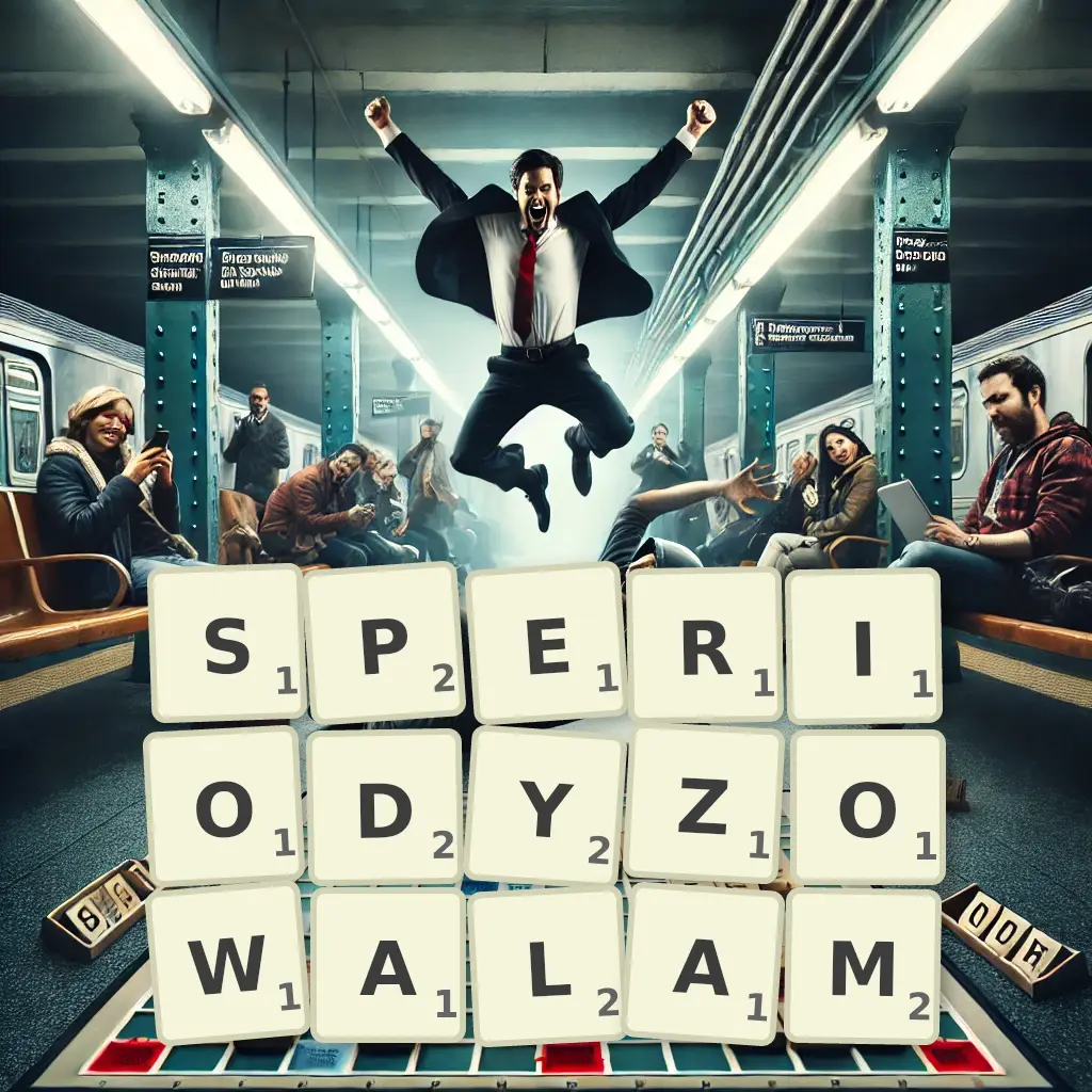 Słowa z liter SPERIODYZOWAŁAM