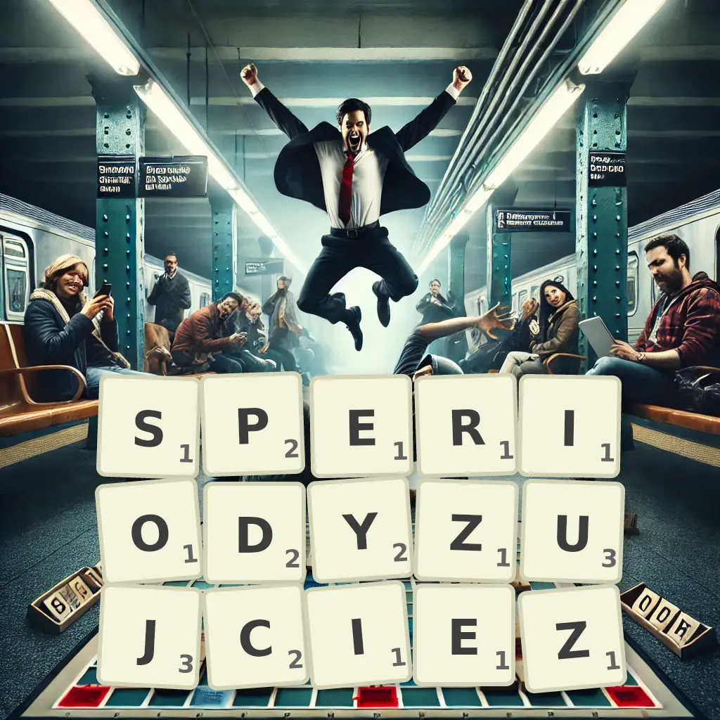 Słowa z liter SPERIODYZUJCIEŻ