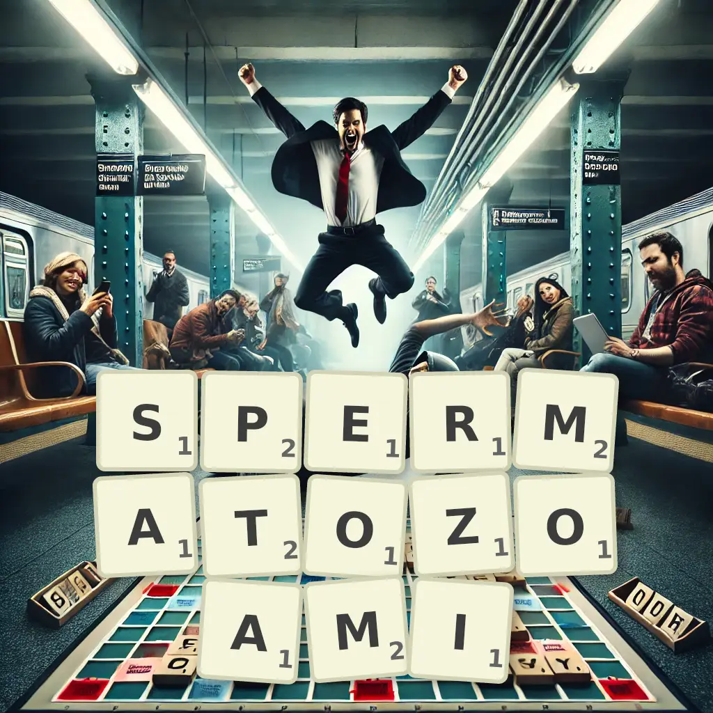 Słowa z liter SPERMATOZOAMI