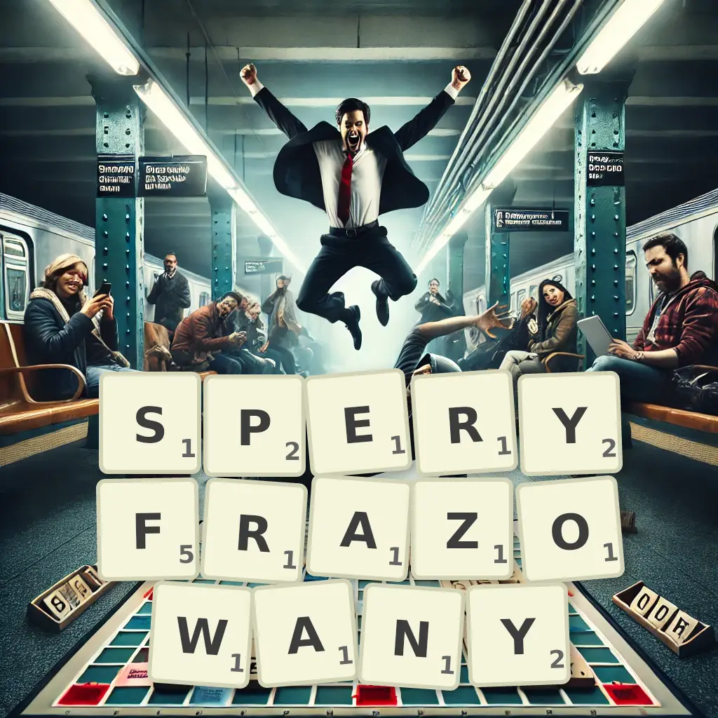 Słowa z liter SPERYFRAZOWANY