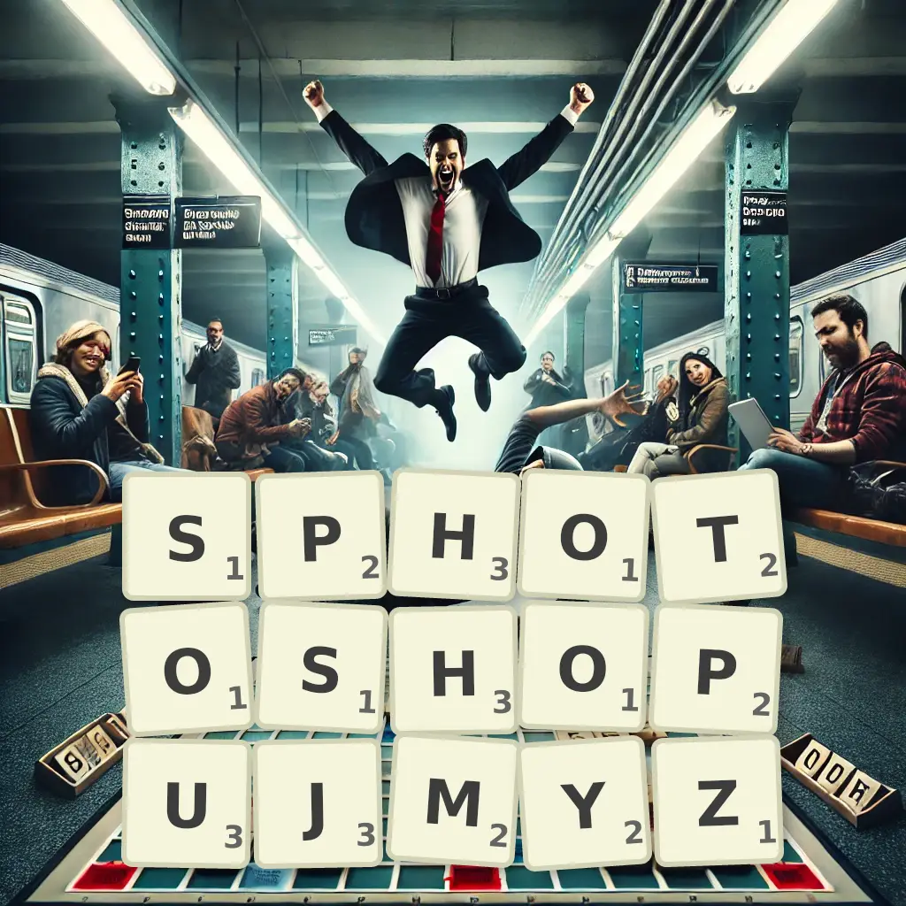 Słowa z liter SPHOTOSHOPUJMYŻ