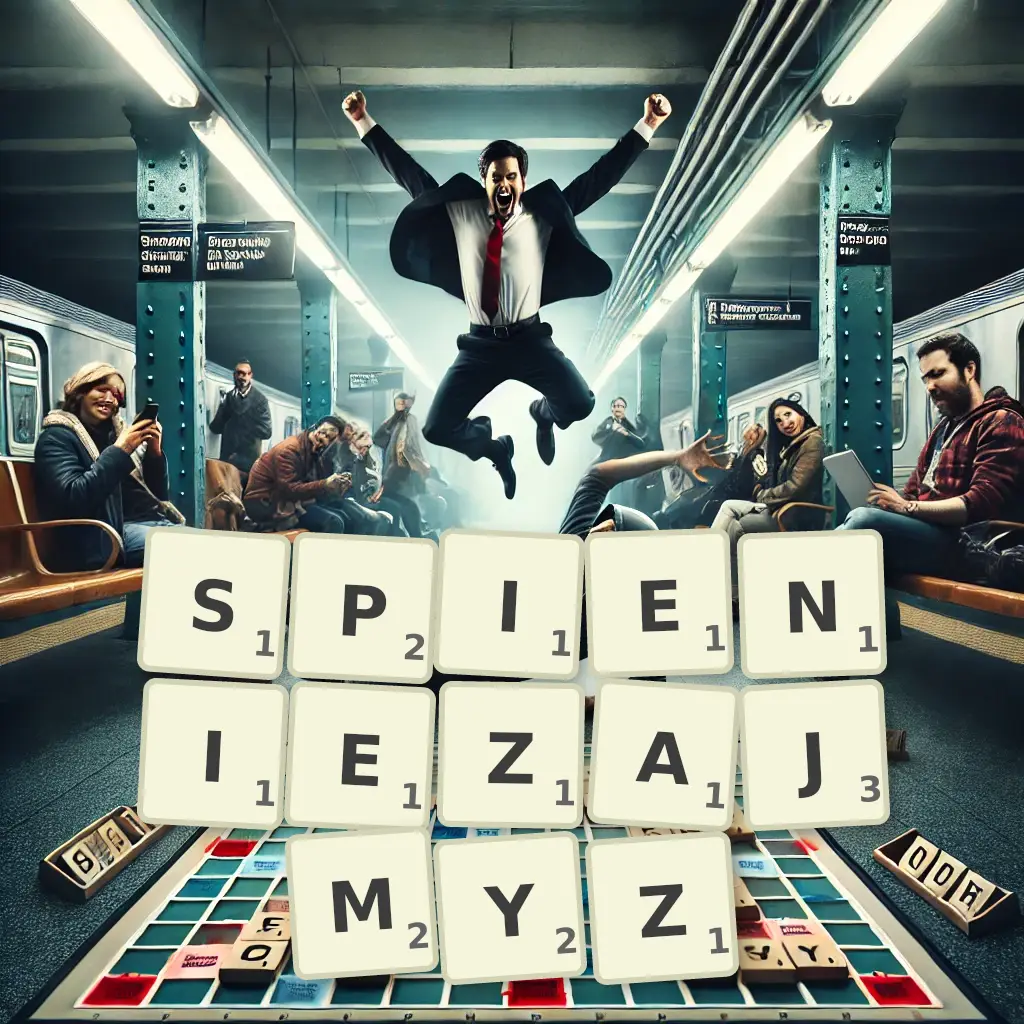 Słowa z liter SPIENIĘŻAJMYŻ