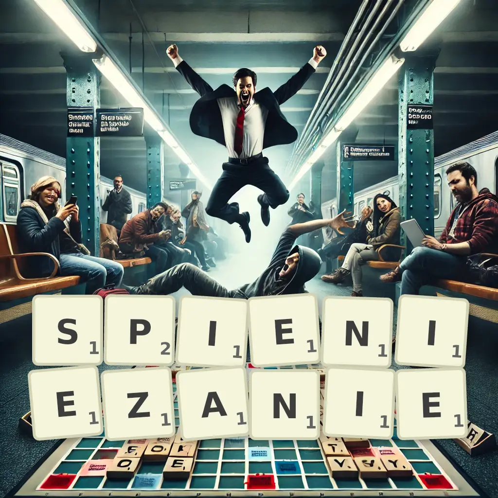 Słowa z liter SPIENIĘŻANIE