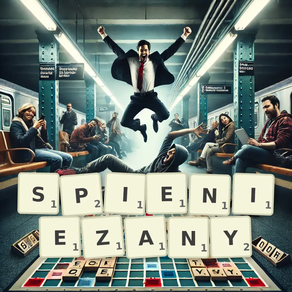 Słowa z liter SPIENIĘŻANY