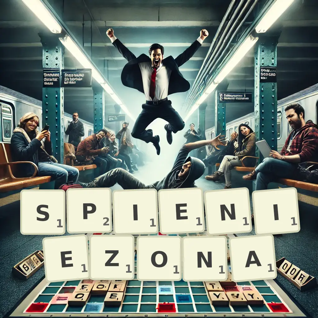 Słowa z liter SPIENIĘŻONĄ