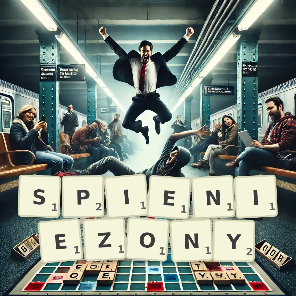 Słowa z liter SPIENIĘŻONY