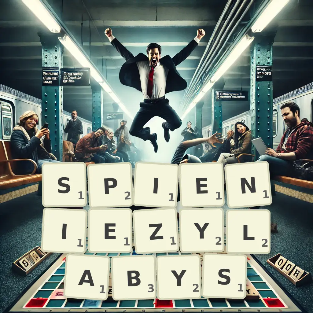 Słowa z liter SPIENIĘŻYŁABYŚ