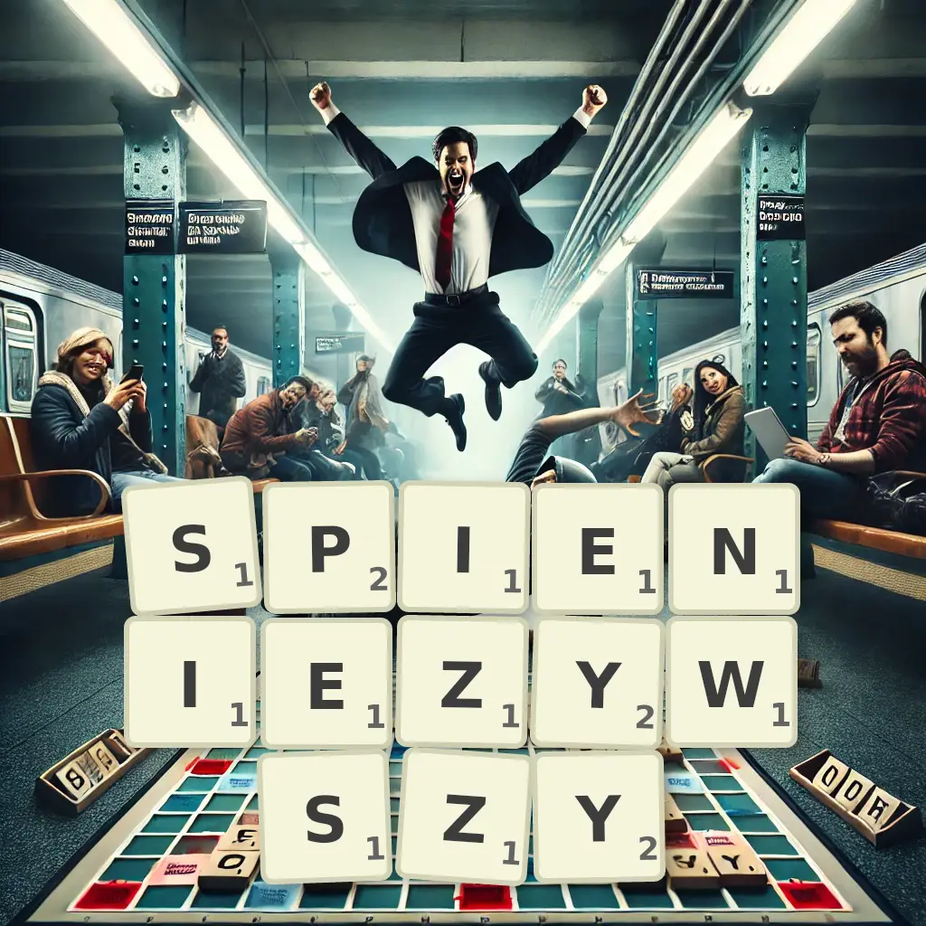 Słowa z liter SPIENIĘŻYWSZY