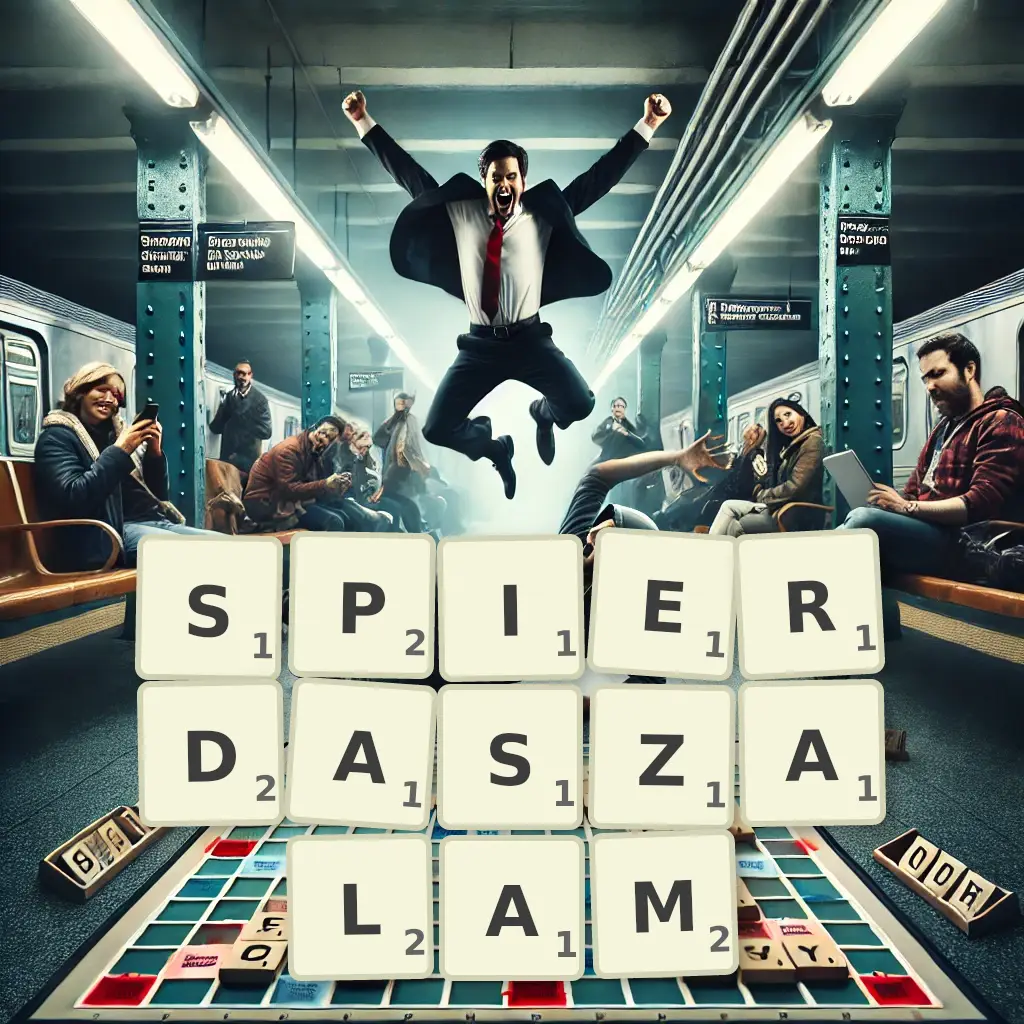 Słowa z liter SPIERDASZAŁAM