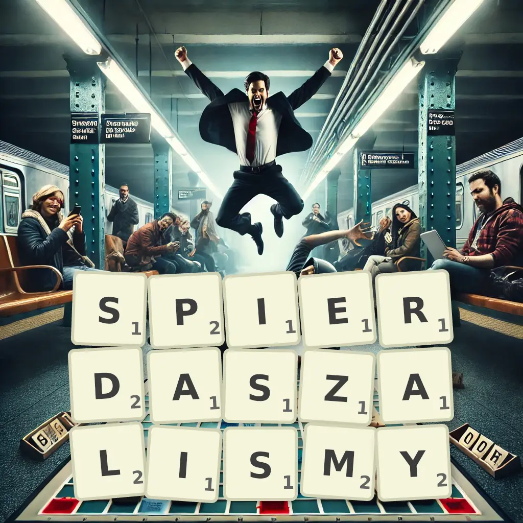 Słowa z liter SPIERDASZALIŚMY