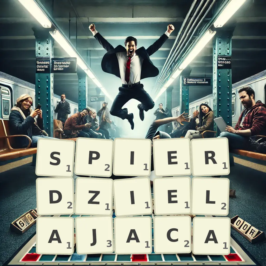 Słowa z liter SPIERDZIELAJĄCĄ