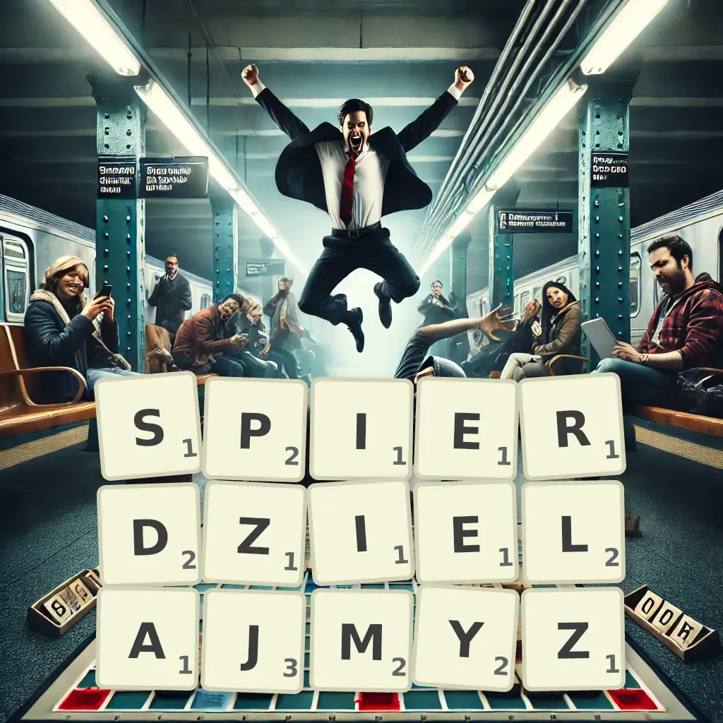Słowa z liter SPIERDZIELAJMYŻ