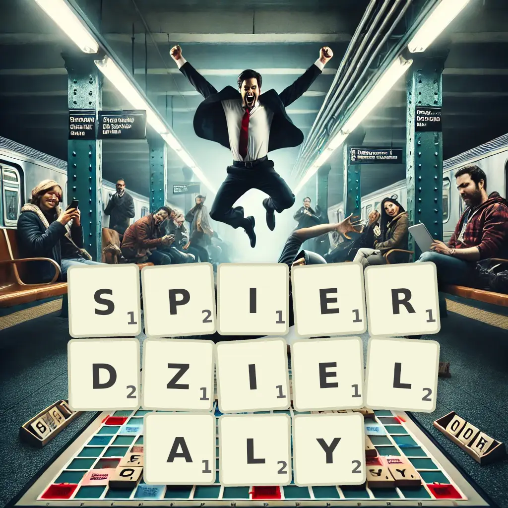 Słowa z liter SPIERDZIELAŁY