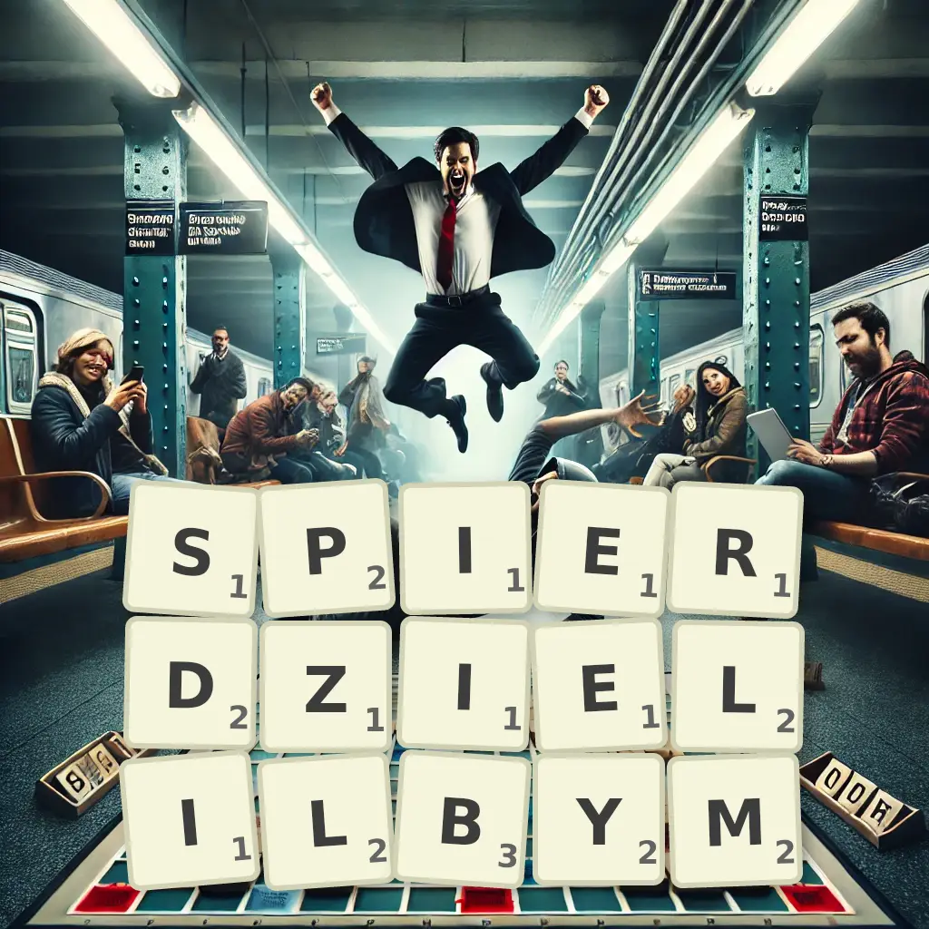 Słowa z liter SPIERDZIELIŁBYM