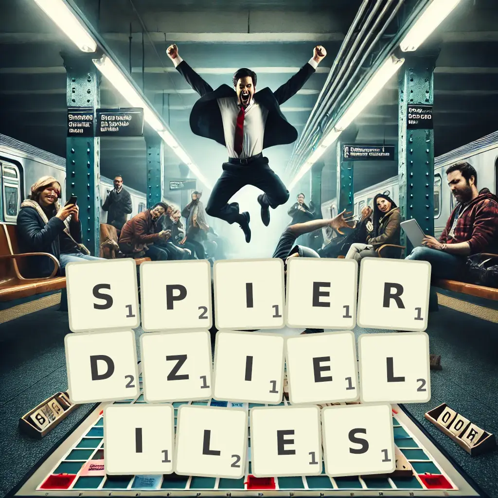 Słowa z liter SPIERDZIELIŁEŚ