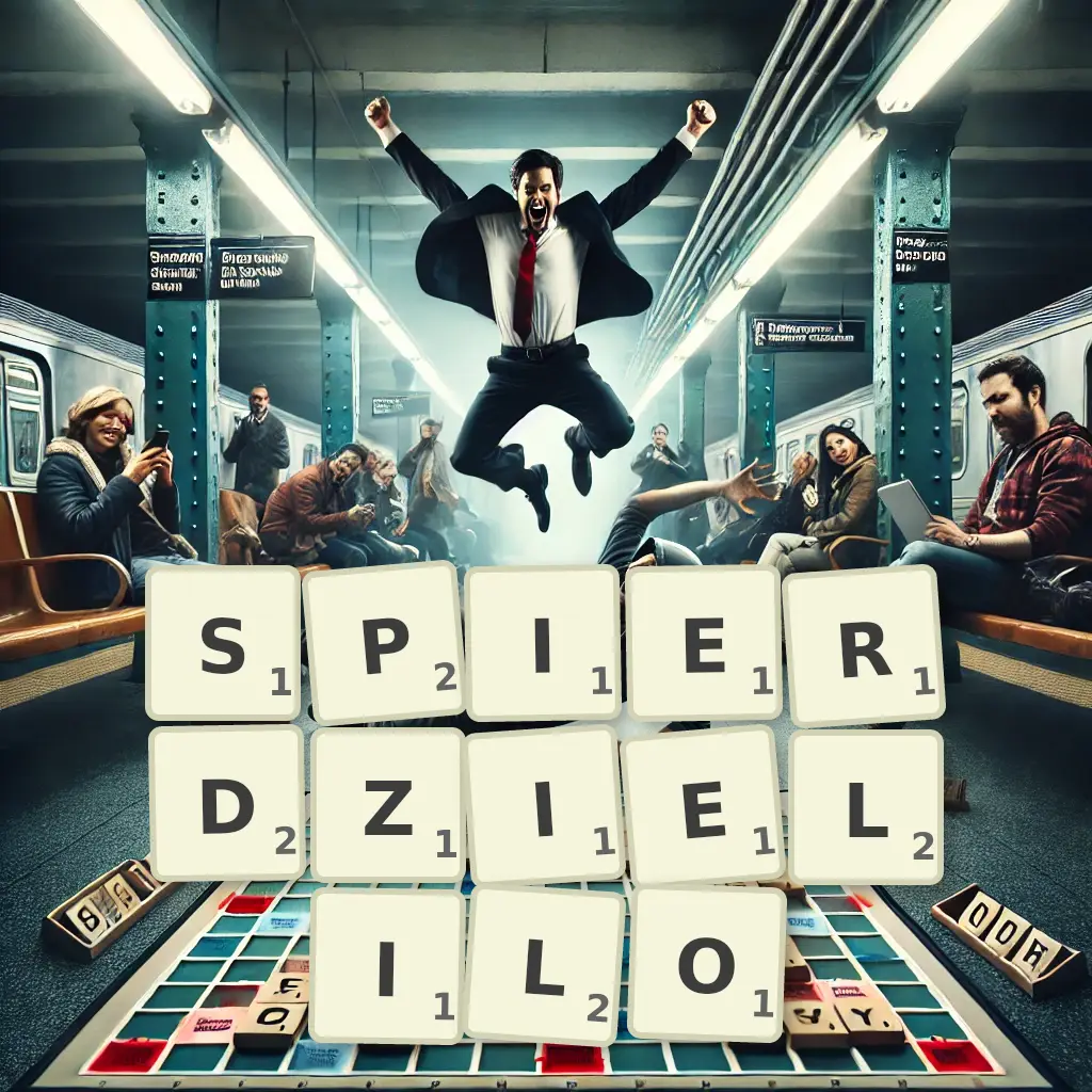 Słowa z liter SPIERDZIELIŁO
