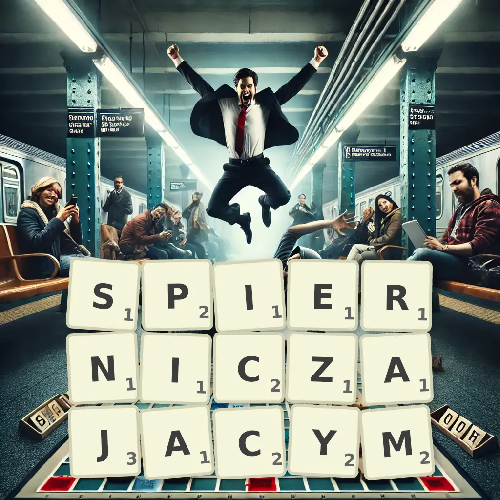 Słowa z liter SPIERNICZAJĄCYM