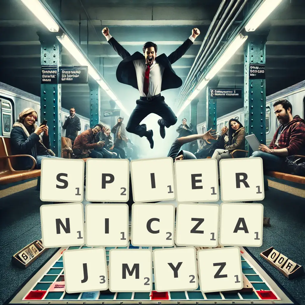 Słowa z liter SPIERNICZAJMYŻ