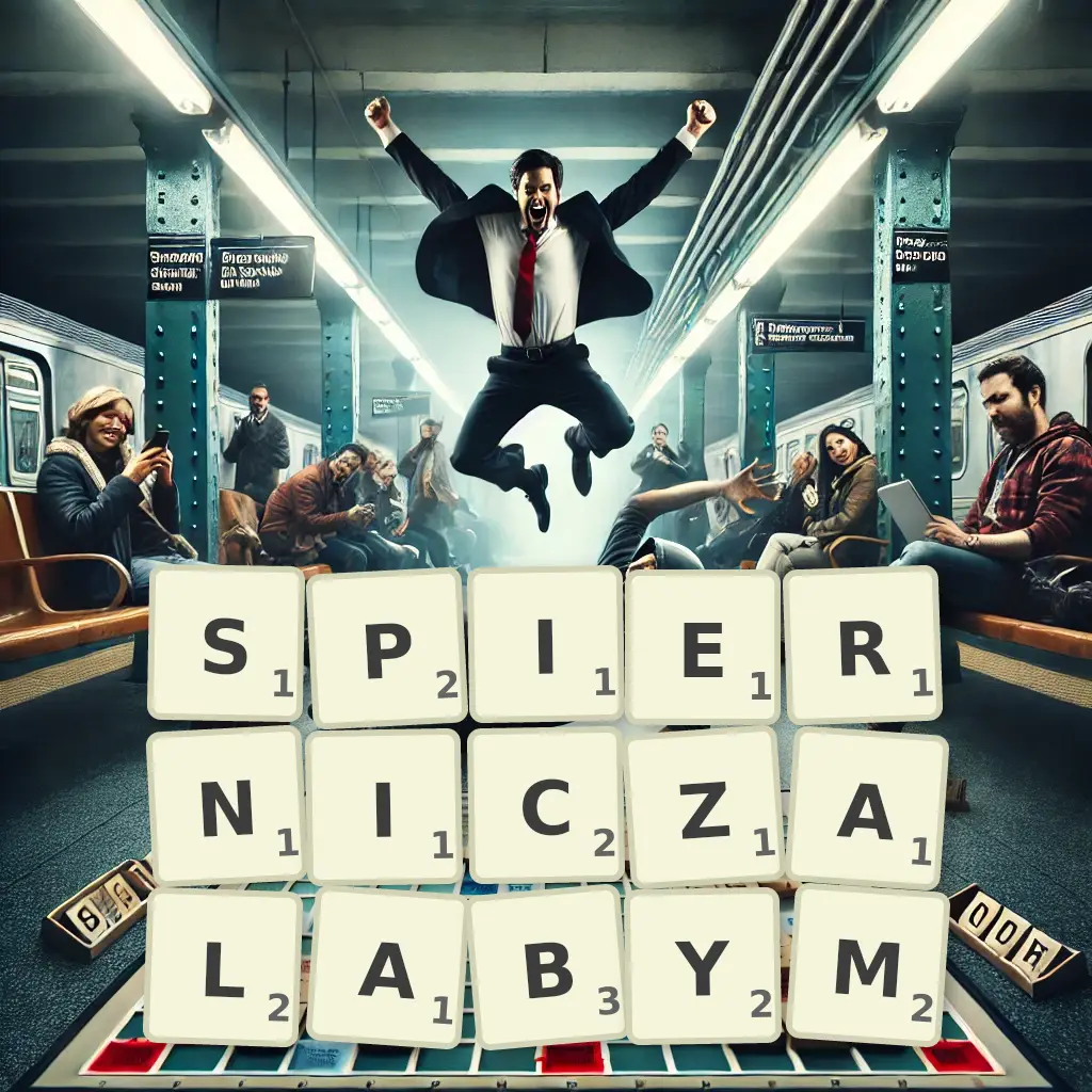 Słowa z liter SPIERNICZAŁABYM