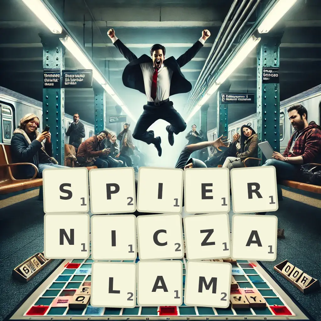 Słowa z liter SPIERNICZAŁAM