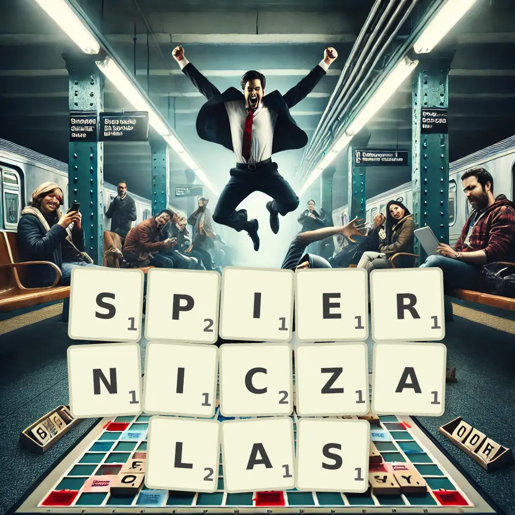 Słowa z liter SPIERNICZAŁAŚ