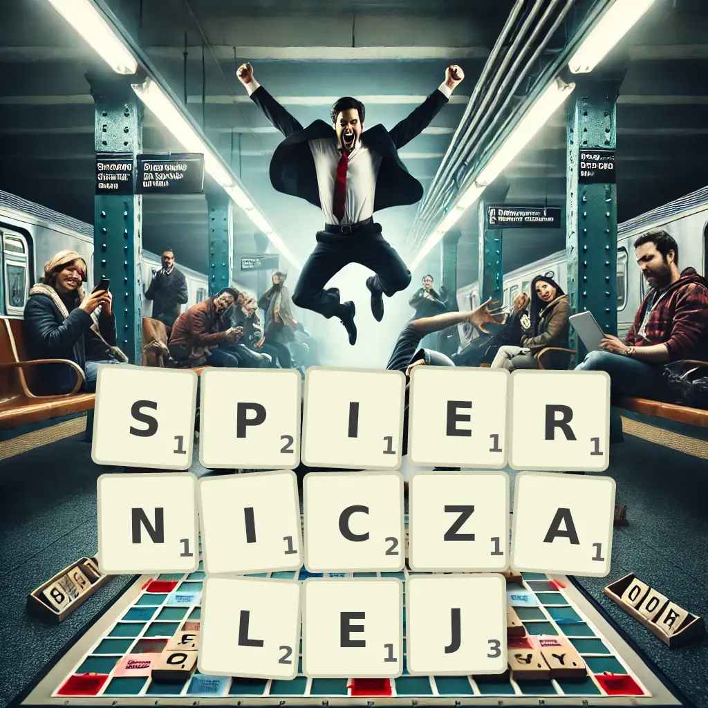 Słowa z liter SPIERNICZAŁEJ