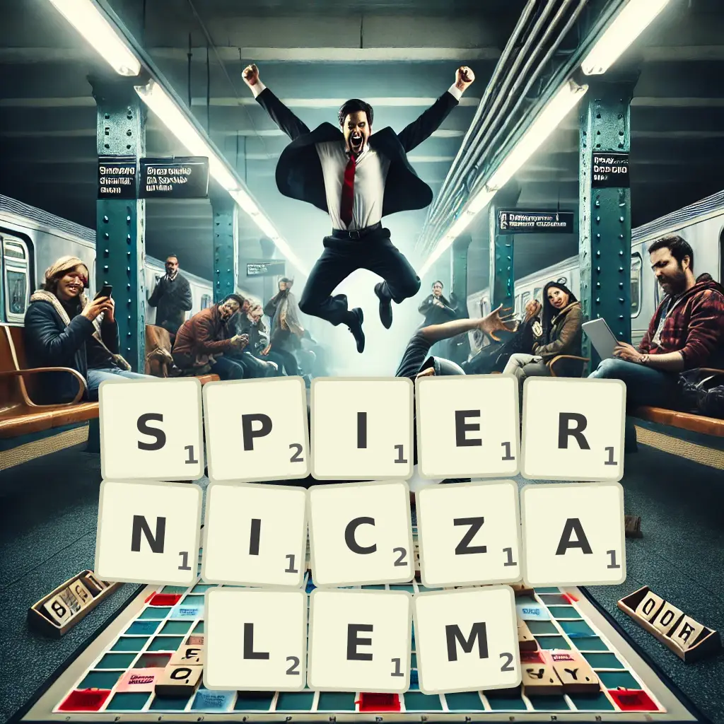 Słowa z liter SPIERNICZAŁEM