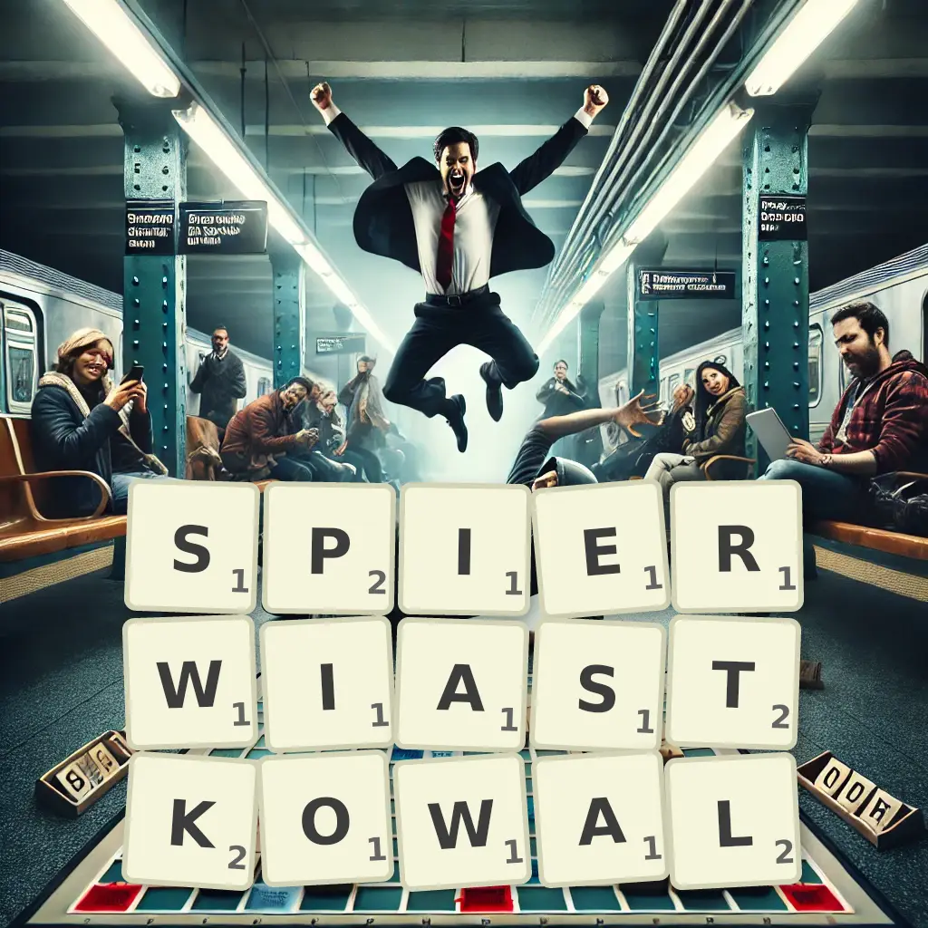 Słowa z liter SPIERWIASTKOWAŁ