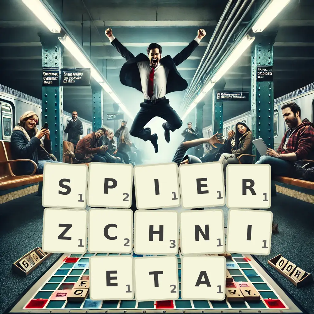 Słowa z liter SPIERZCHNIĘTĄ