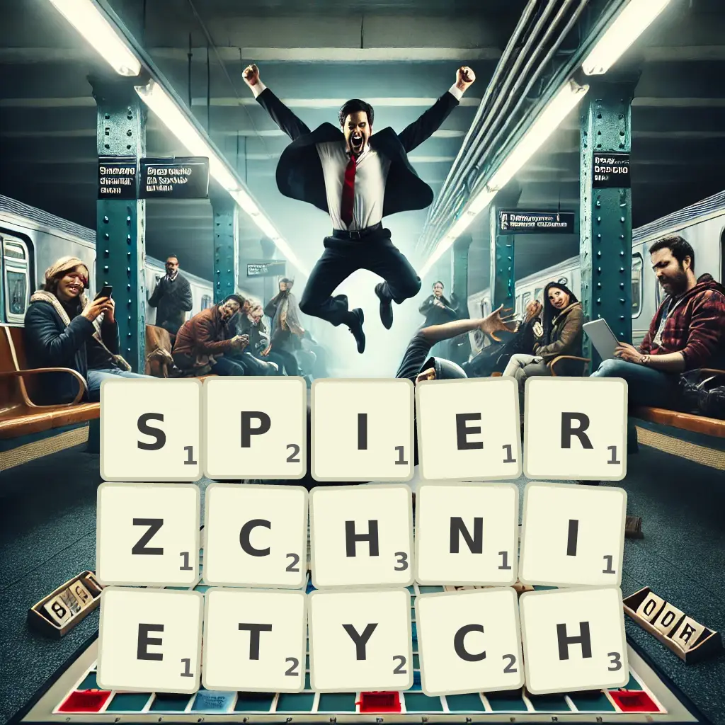 Słowa z liter SPIERZCHNIĘTYCH