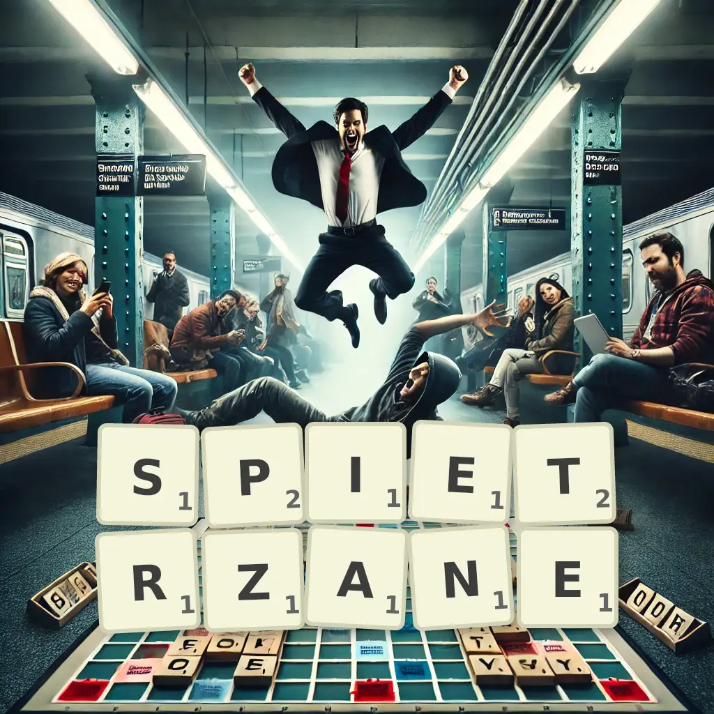 Słowa z liter SPIĘTRZANE