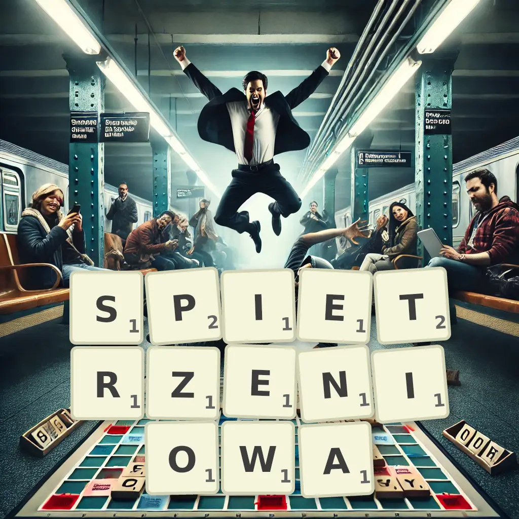 Słowa z liter SPIĘTRZENIOWĄ