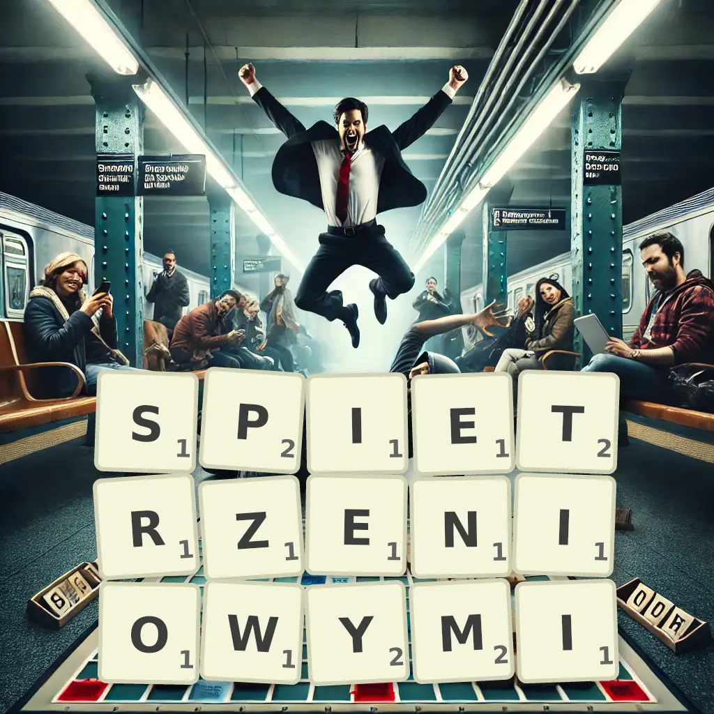 Słowa z liter SPIĘTRZENIOWYMI