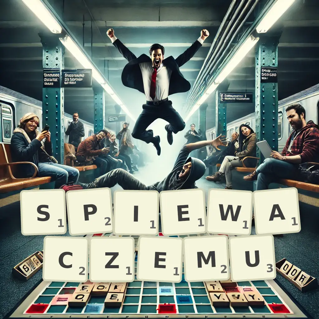 Słowa z liter ŚPIEWACZEMU