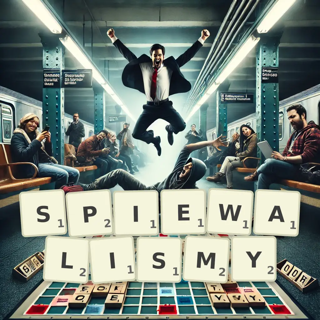 Lista słów z liter ŚPIEWALIŚMY Słowa z liter ŚPIEWALIŚMY