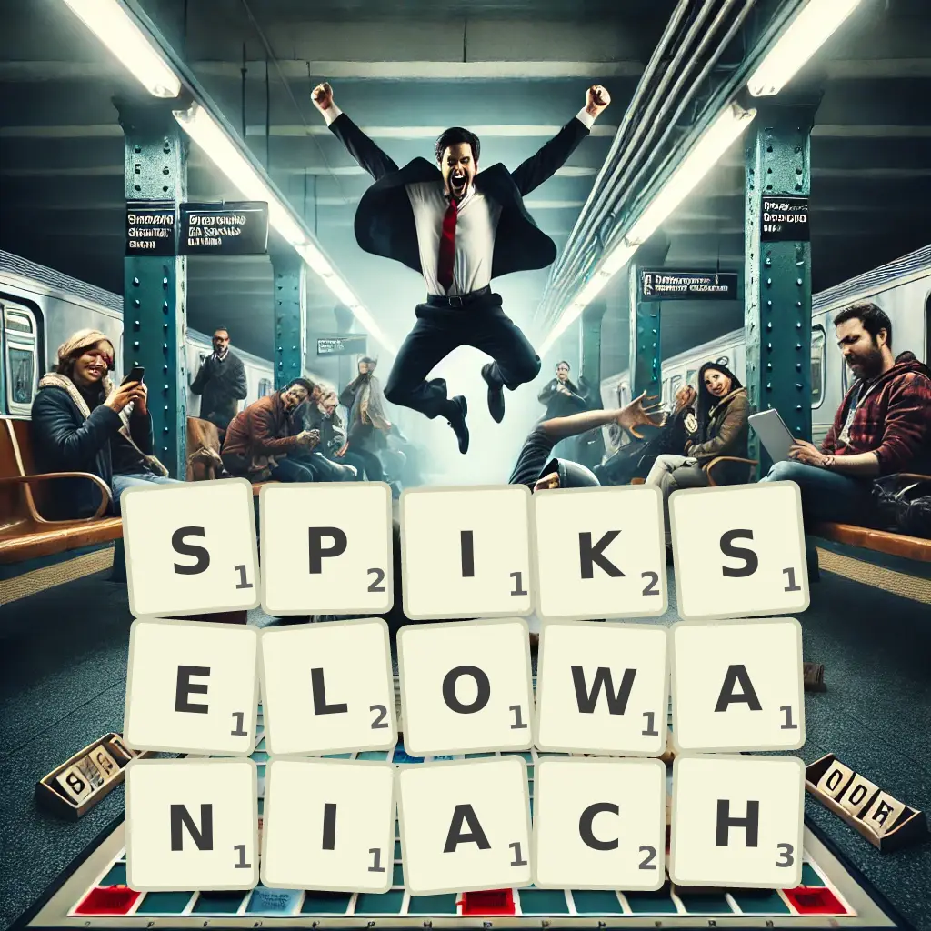 Słowa z liter SPIKSELOWANIACH