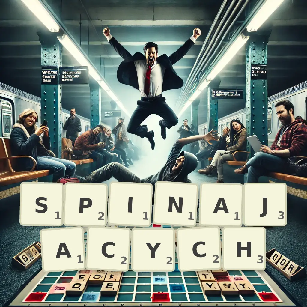Słowa z liter SPINAJĄCYCH