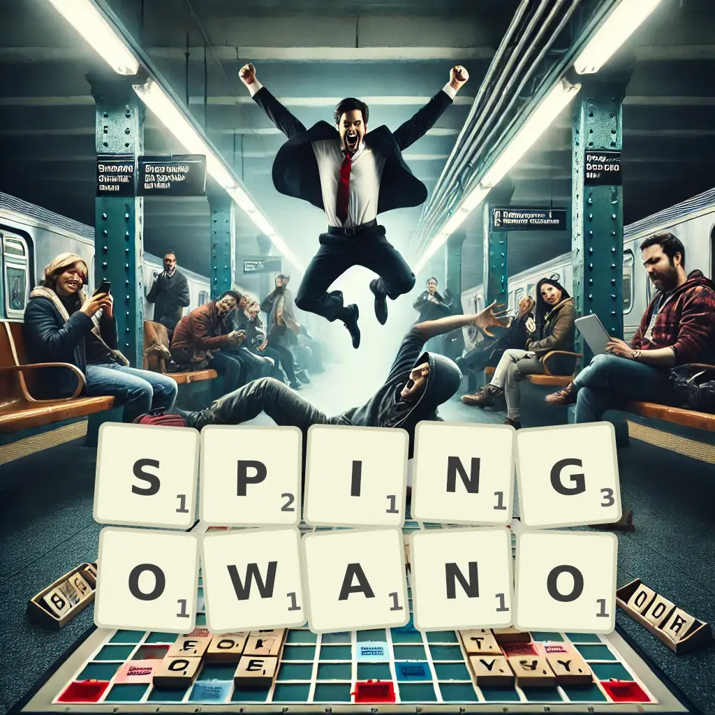 Słowa z liter SPINGOWANO
