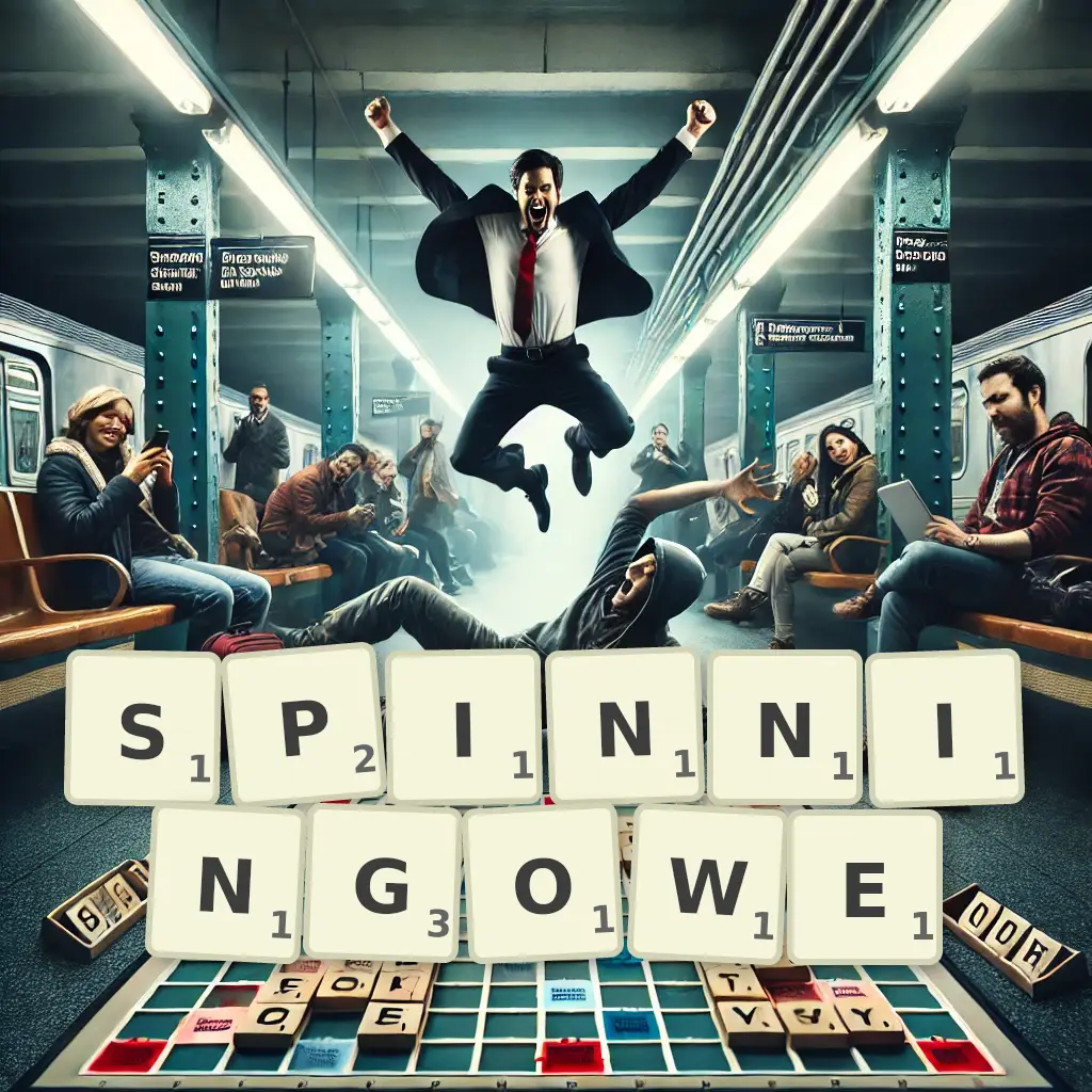 Słowa z liter SPINNINGOWE