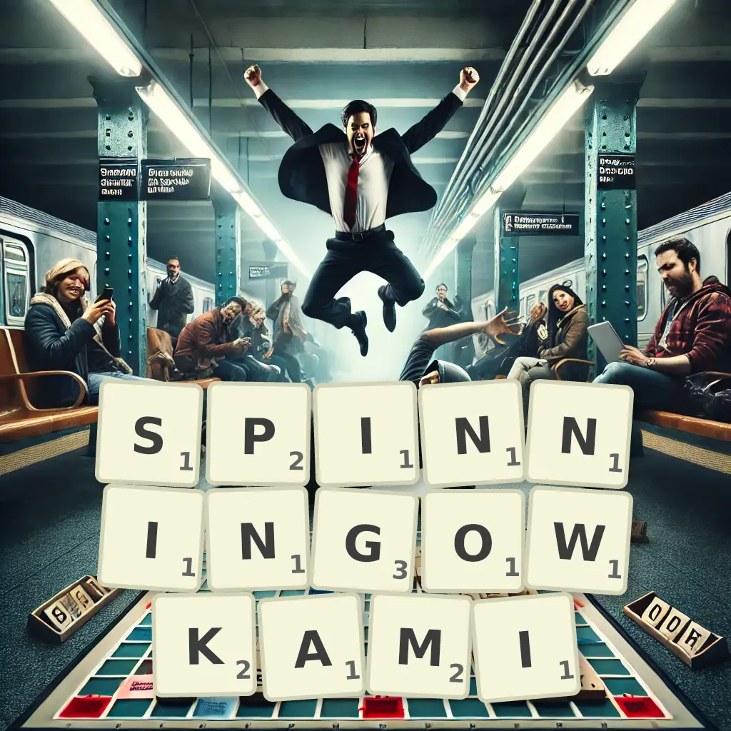 Słowa z liter SPINNINGÓWKAMI