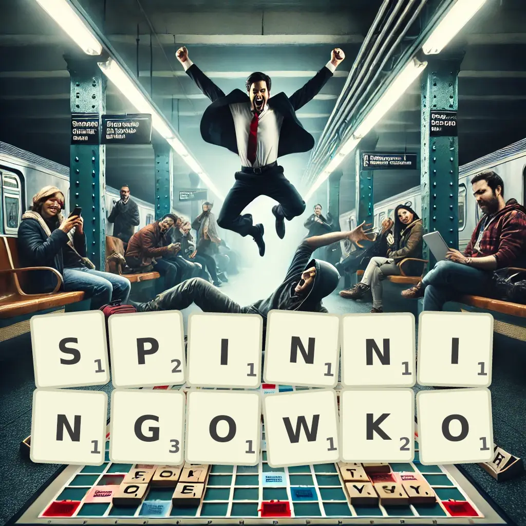 Słowa z liter SPINNINGÓWKO