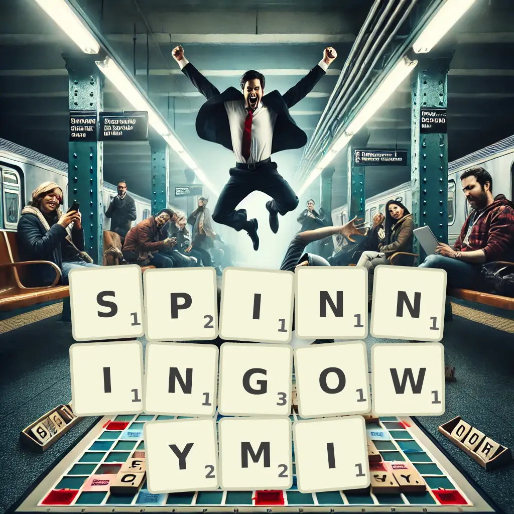 Słowa z liter SPINNINGOWYMI